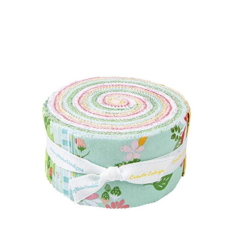 Riley Blake Clover Farm Fabric Collection 2.5" Rolie Polie