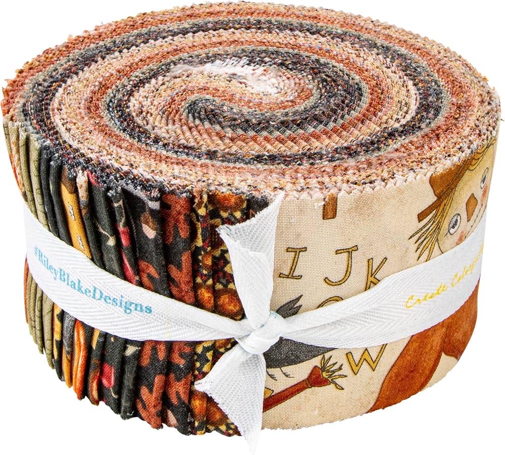 Riley Blake Bittersweet Farm Fabric Collection 2.5" Rolie Polie