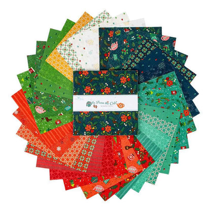 Riley Blake In From The Cold Fabric Collection 10" Stacker (42 Pieces Per Bundle)