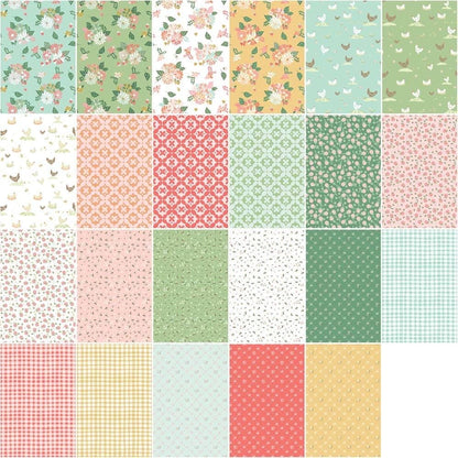 Riley Blake Clover Farm Fabric Collection 10" Stacker (42 Pieces Per Bundle)
