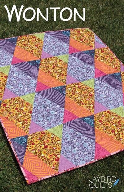 Jaybird Quilt Wonton Quilt Pattern - 3 Size Variations Per Pattern