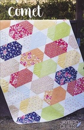Jaybird Quilt Comet Quilt Pattern - 5 Size Variations Per Pattern