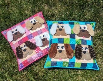 Slice of Pi Quilts Puppy Kisses Quilt Pattern - 3 Size Variations Per Pattern