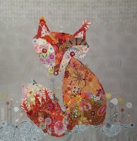 Laura Heine Freida Wall Quilt Pattern Finished Size: 35"x35"