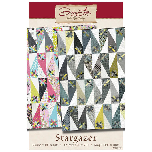 Doug Leko Antler Quilt Designs Stargazer Quilt Pattern - 3 Size Variations Per Pattern