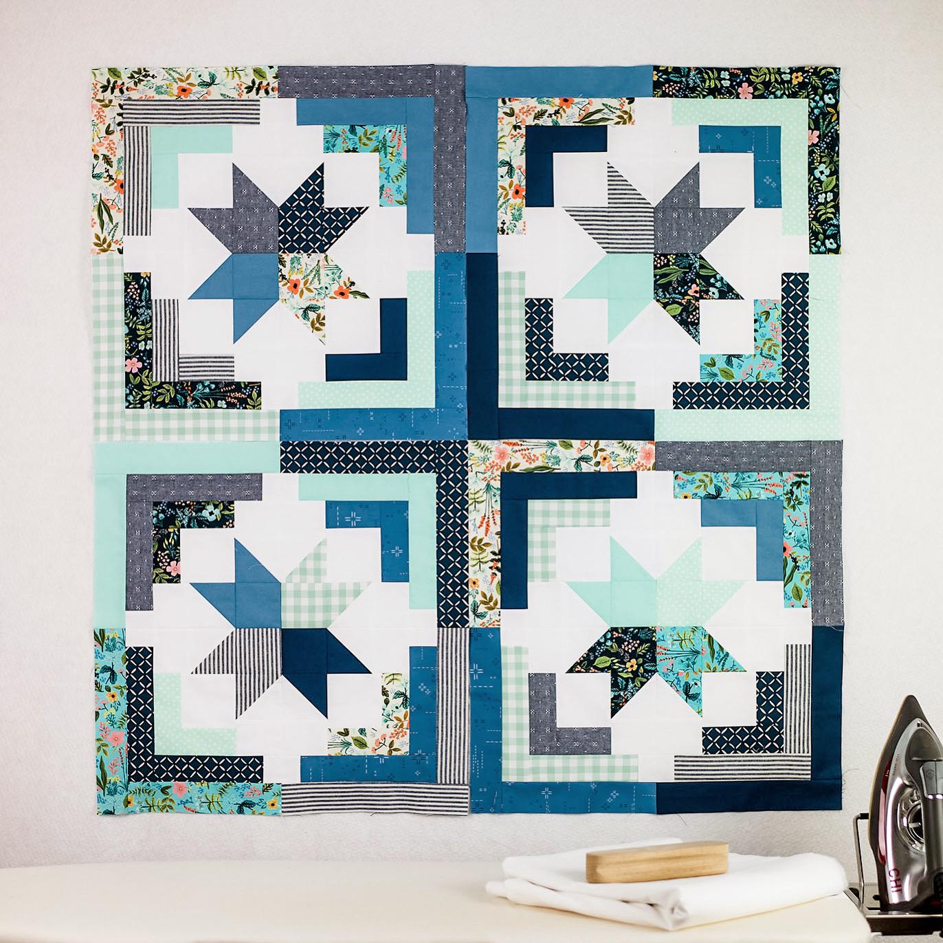 Modernly Morgan Cozy Cabin Quilt Pattern - 3 Size Variations Per Pattern MM-013