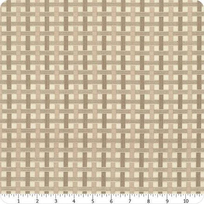 Riley Blake Jennifer Long To Grandmother's House Fabric Collection Basket Weave on Harvest Premium 100% Cotton Quilt Shop Quality Fabrics