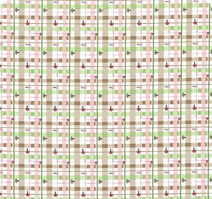 Riley Blake Jennifer Long To Grandmother's House Fabric Collection Lumberjack Plaid on Cloud Premium 100% Cotton Quilt Shop Quality Fabrics