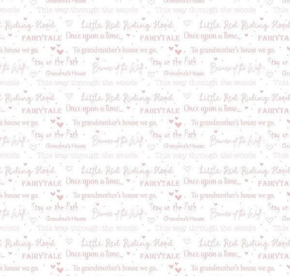 Riley Blake Jennifer Long To Grandmother's House Fabric Collection Little Red Storybook on Cloud Premium 100% Cotton Fabrics