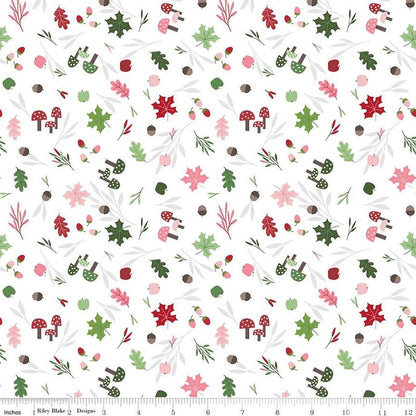 Riley Blake Jennifer Long To Grandmother's House Fabric Collection Foraging in the Forest on Cloud Premium 100% Cotton Fabrics