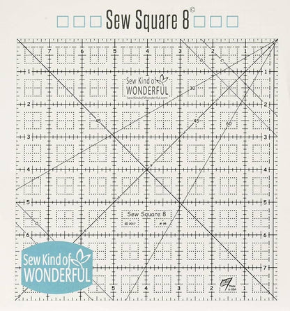 Sew Kind of Wonderful Attic Windows Quilt Pattern Finished Size: 73"x87"