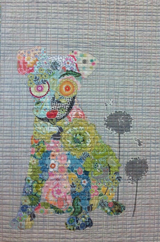 Laura Heine Emerson Wall Quilt Pattern Finished Size: 21"x35"
