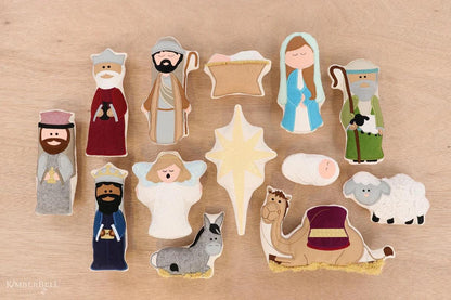 Kimberbell Nativity Stuffies Machine Embroidery CD