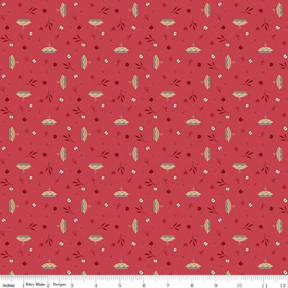Riley Blake Jennifer Long To Grandmother's House Fabric Collection Grandma's Apple Pie on Berry Premium 100% Cotton Fabrics
