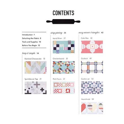 Stashbooks Vanessa Goertzen Jelly Filled Quilts Pattern Book - 18 Quilts From 2.5" Strips (Softcover)