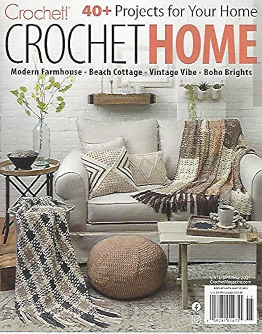 Annie's Crochet Crochet Home Pattern Book - Over 40 Projects For Your Home (Softcover)