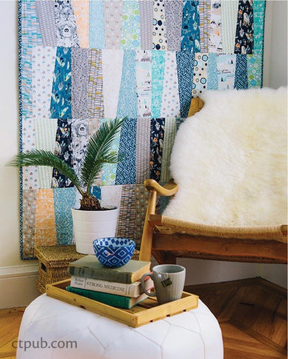 Stash Books Quilt As-You-Go Made Modern - 13 Projects Plus 25 bonus Ideas (Softcover)