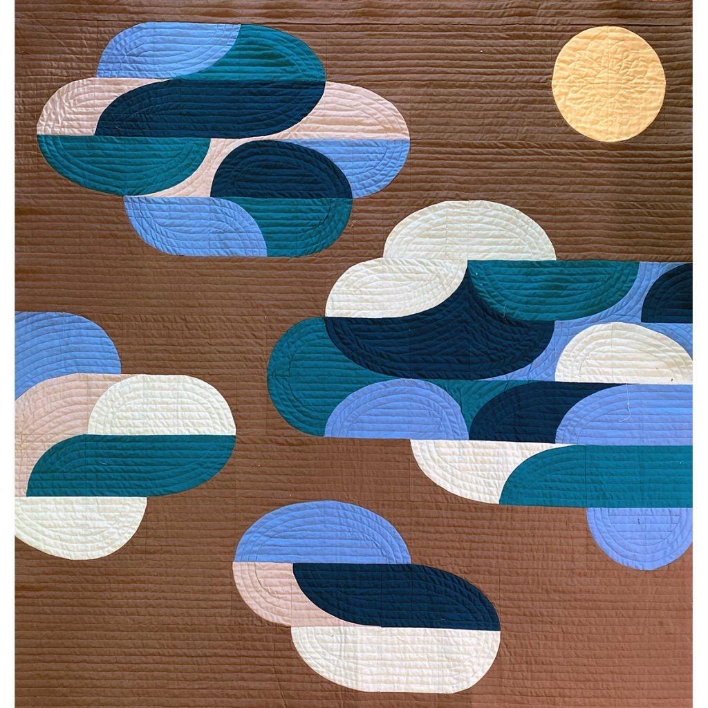 Whole Circle Studio Big Island Sky Quilt Pattern - 4 Size Variations Per Pattern