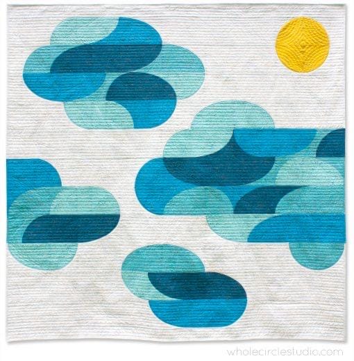 Whole Circle Studio Big Island Sky Quilt Pattern - 4 Size Variations Per Pattern