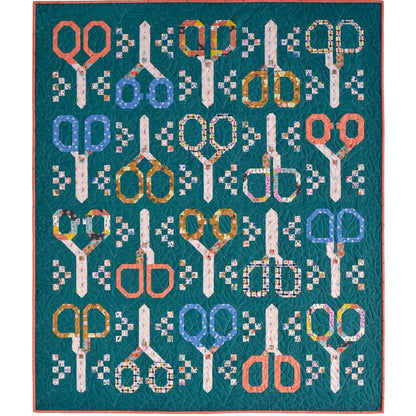 Pen + Paper Patterns Stay Sharp Quilt Pattern Finished Size: 58"x67.5” (Optional Fineline Glue Tip Sets Available)