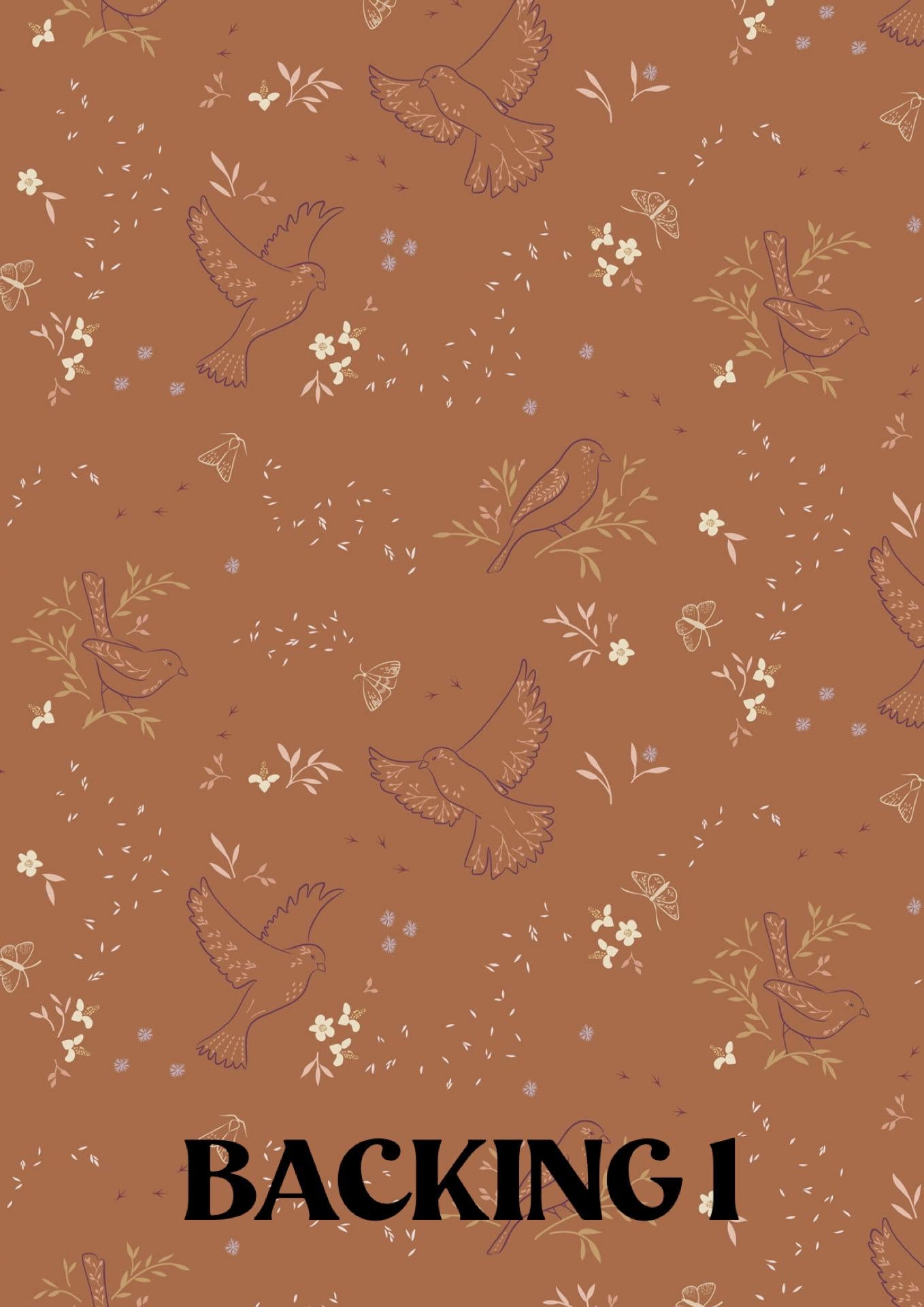 LIMITED EDITION Pen + Paper Patterns Sparrows Quilt Kit Featuring Lewis & Irene Meadowside Fabric Collection Finished Size: 65.5”x71”