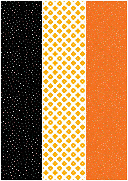 Pen + Paper Patterns Fresh as a Daisy Quilt Kit Featuring Poppie Cotton Fabrics Finished Size: 59.5"x63.5"