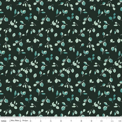 LAST BOLT!! Riley Blake Porch Swing Fabric Collection Eucalyptus on Hunter Premium 100% Cotton Quilt Shop Quality Fabrics