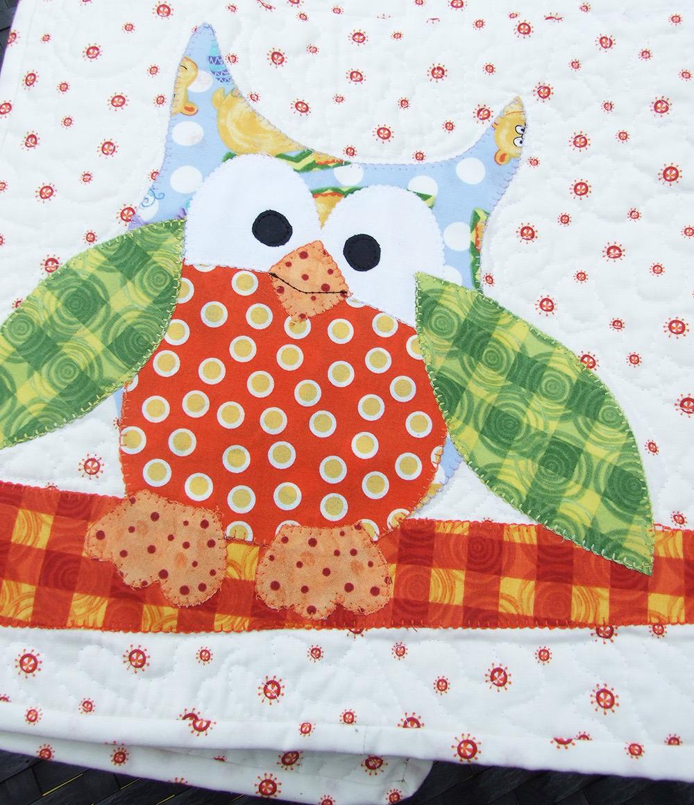 Jennifer Heynen Creative Co Okey Dokey Owl and Friends Quilt Pattern Finished Size: 36"x48" PT-0136