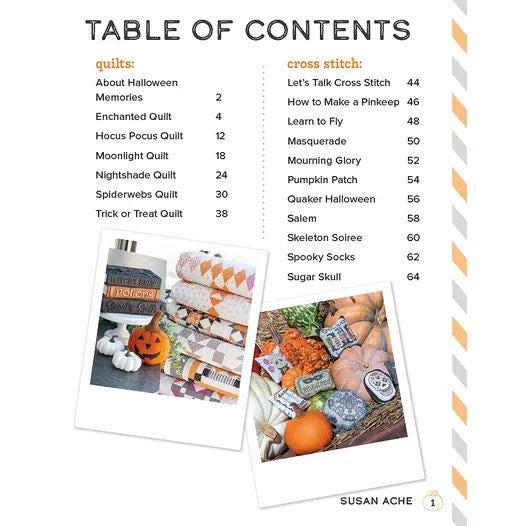 It's Sew Emma Halloween Memories Pattern Book - 15 New Projects Per Book (Softcover) ISE-960