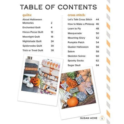 It's Sew Emma Halloween Memories Pattern Book - 15 New Projects Per Book (Softcover) ISE-960