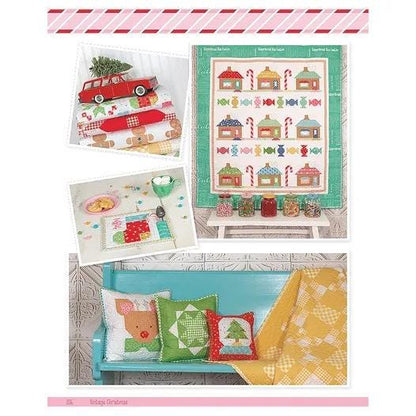 It's Sew Emma Vintage Christmas Pattern Book - Over 40 Different Blocks Per Book (Spiral Bound) ISE-925