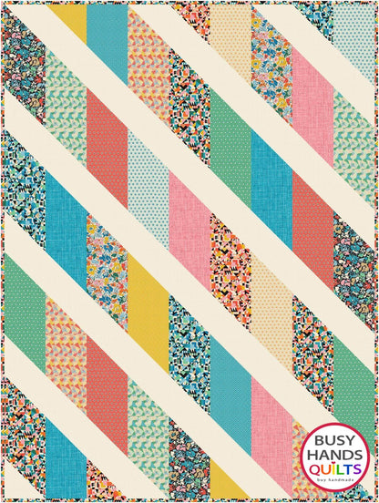 Busy Hands Quilts Journey Quilt Pattern - 9 Size Variations Per Pattern
