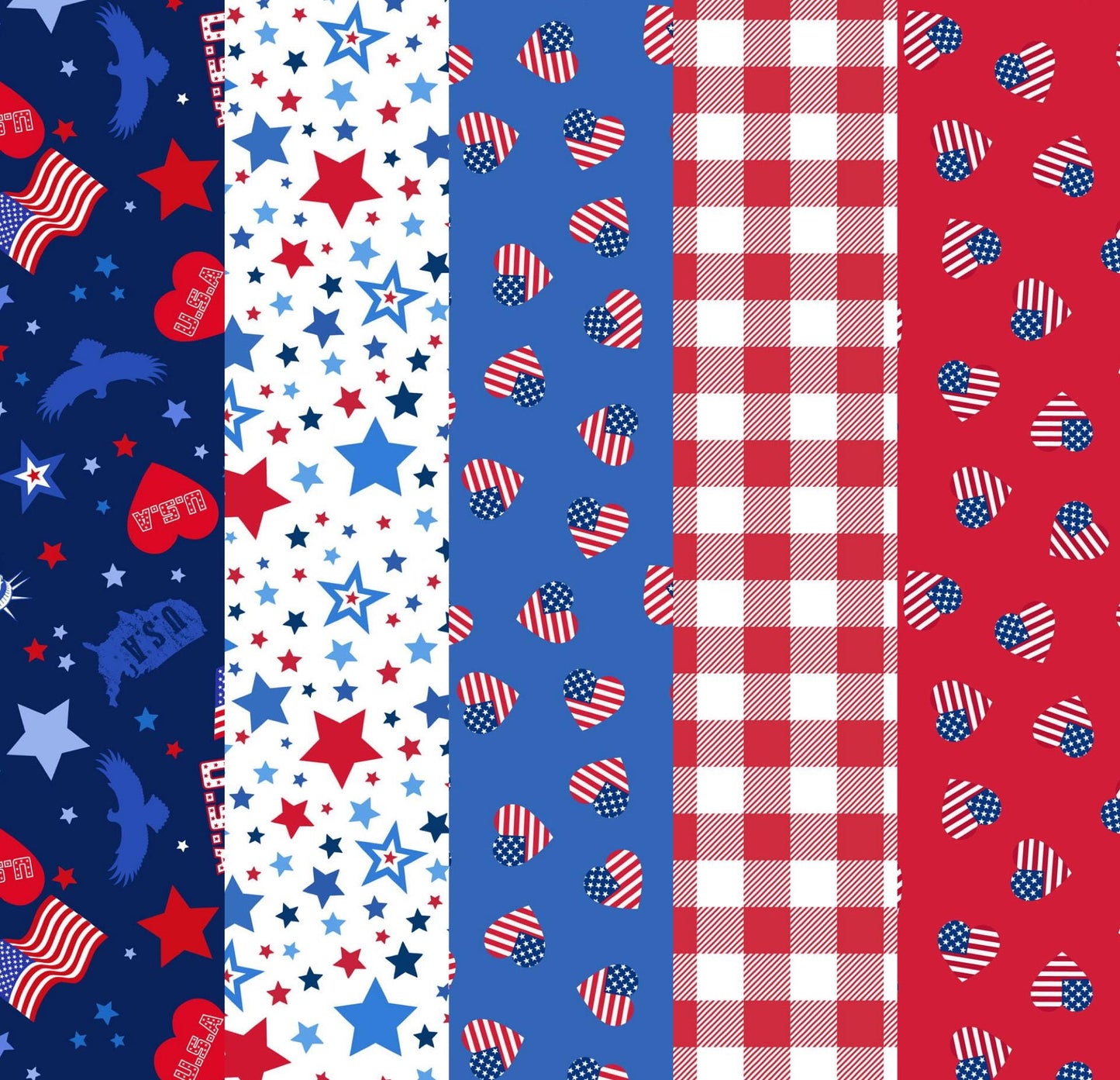 LIMITED EDITION!! Fabric Cafe Zenith Quilt Kit Featuring Lewis & Irene Americana Fabric Collection Finished Size: 50"x72"