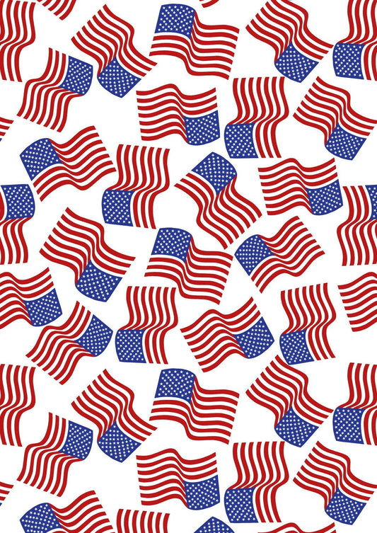 LIMITED EDITION!! Fabric Cafe Sew Quick Quilt Kit Featuring Lewis & Irene Americana Fabric Collection Finished Size: 48.5"x58.5"