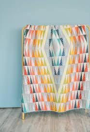 Sew Kind of Wonderful Tripping Out Quilt Pattern Finished Size: 64"x84"