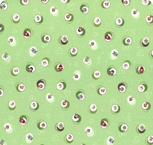LIMITED EDITION Fabric Cafe Happy Go Lucky Quilt Kit Featuring Riley Blake To Grandmother's House Fabric Collection