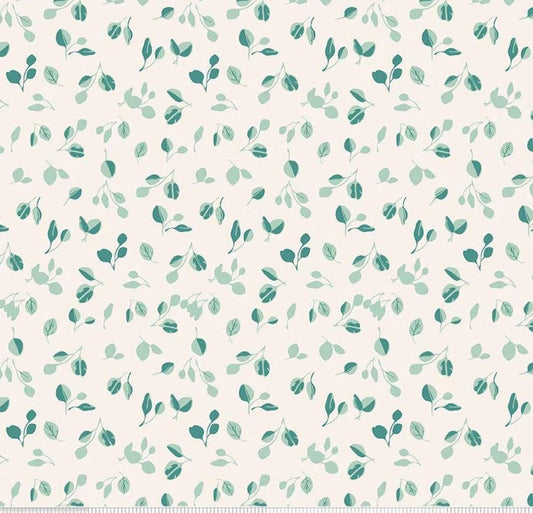 LAST BOLT!! Riley Blake Porch Swing Fabric Collection Eucalyptus on Cream Premium 100% Cotton Quilt Shop Quality Fabrics