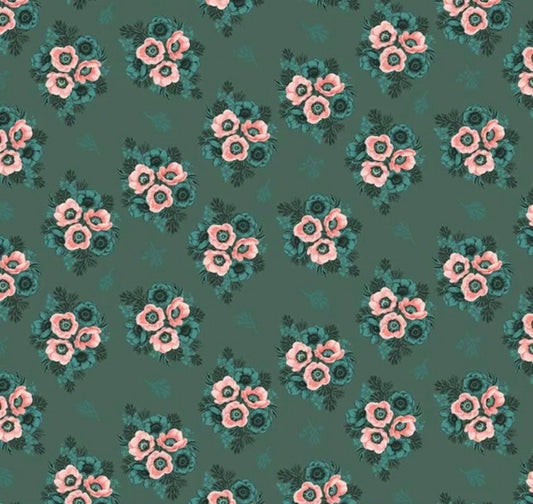 LAST BOLT!! Riley Blake Porch Swing Fabric Collection Vignettes on Hunter Premium 100% Cotton Quilt Shop Quality Fabrics