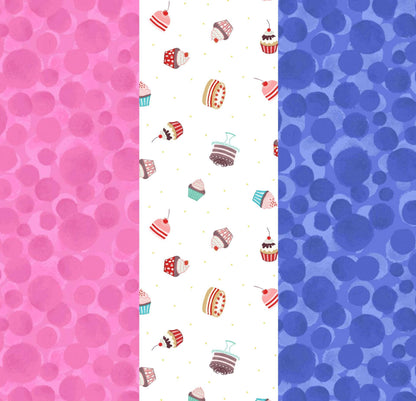 LIMITED EDITION!! Fabric Cafe Amore Quilt Kit Featuring Lewis & Irene Small Things Sweet Fabric Collection Finished Size: 39"x57"