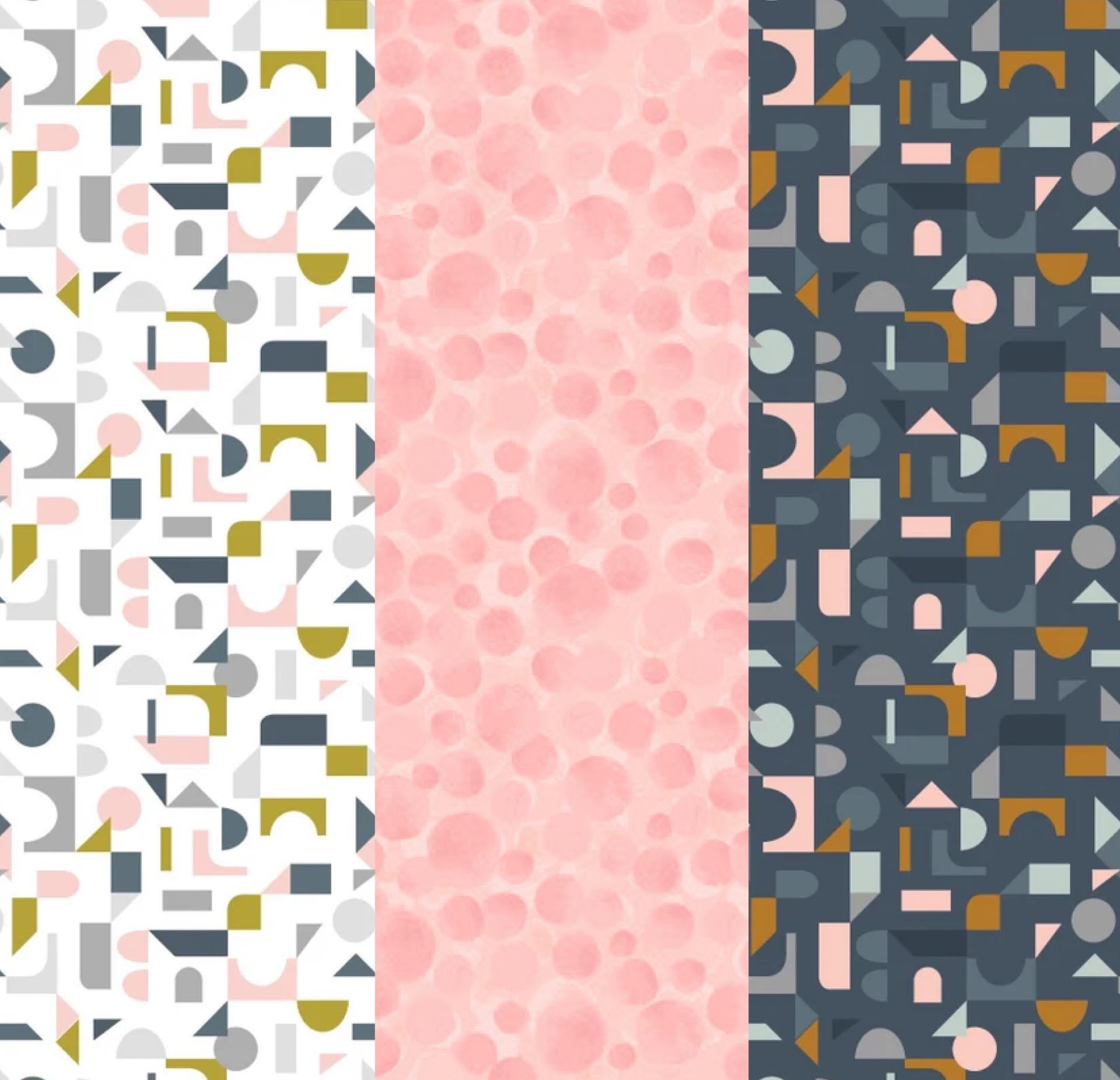 LIMITED EDITION!! Fabric Cafe Amore Quilt Kit Featuring Lewis & Irene Forme Fabric Collection Finished Size: 39"x57"