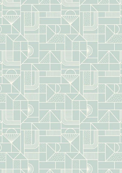 LIMITED EDITION Fabric Cafe Ashford Square Quilt Kit Featuring Lewis & Irene Forme Fabric Collection Finished Size: 42.5"x60.5"