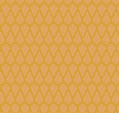 LAST BOLT!! Riley Blake Porch Swing Fabric Collection Stems on Mustard Premium 100% Cotton Quilt Shop Quality Fabrics