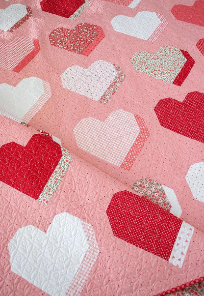 Lella Boutique Beloved Quilt Pattern Finished Size 74.5"x82.5" LB239