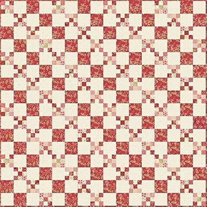 Laundry Basket Quilts Cranberry Chain Quilt Pattern - 3 Size Variations Per Pattern