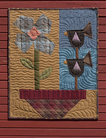 One Sister Absolutely Crazy Quilt Pattern Book - 8 Vibrant Crazy Quilting Projects