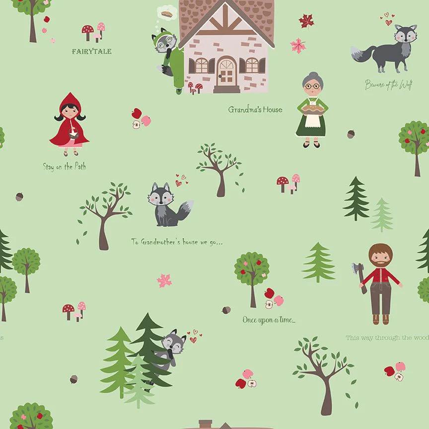 LIMITED EDITION!! Riley Blake Pen + Paper Patterns Book Nook Quilt Kit Featuring Riley Blake To Grandmother's House Fabric Collection