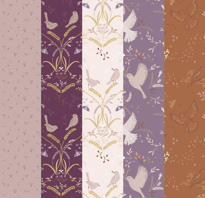 LIMITED EDITION!! Fabric Cafe Zenith Quilt Kit Featuring Lewis & Irene Meadowside Fabric Collection Finished Size: 50"x72"