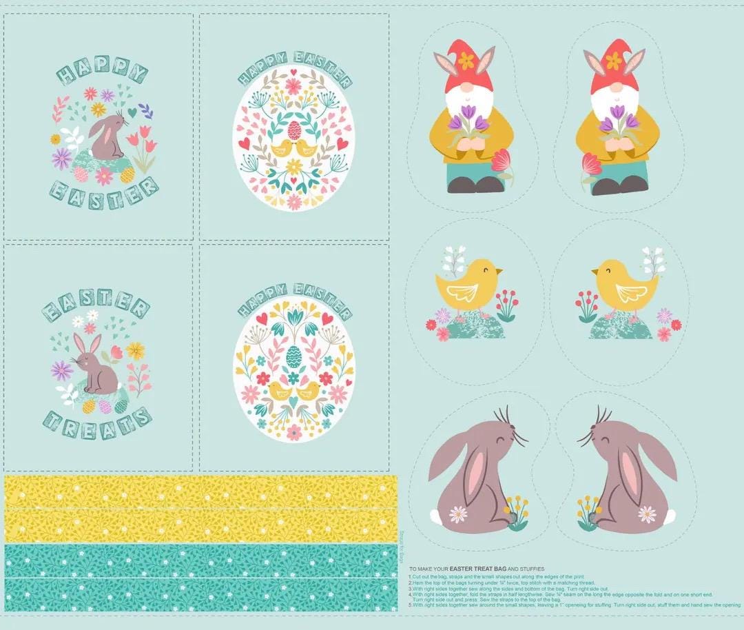 LIMITED EDITION!! Fabric Cafe Waves Quilt Kit Featuring Lewis & Irene Spring Treats Fabric Collection Finished Size: 44.5"x60.5"