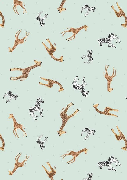 LIMITED EDITION!! Fabric Cafe Amore Quilt Kit Featuring Lewis & Irene Small Things Wild Animals Fabric Collection Finished Size: 39"x57"