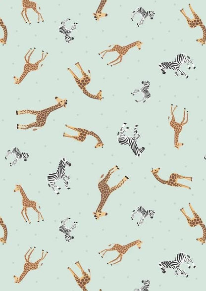 LIMITED EDITION!! Fabric Cafe Amore Quilt Kit Featuring Lewis & Irene Small Things Wild Animals Fabric Collection Finished Size: 39"x57"